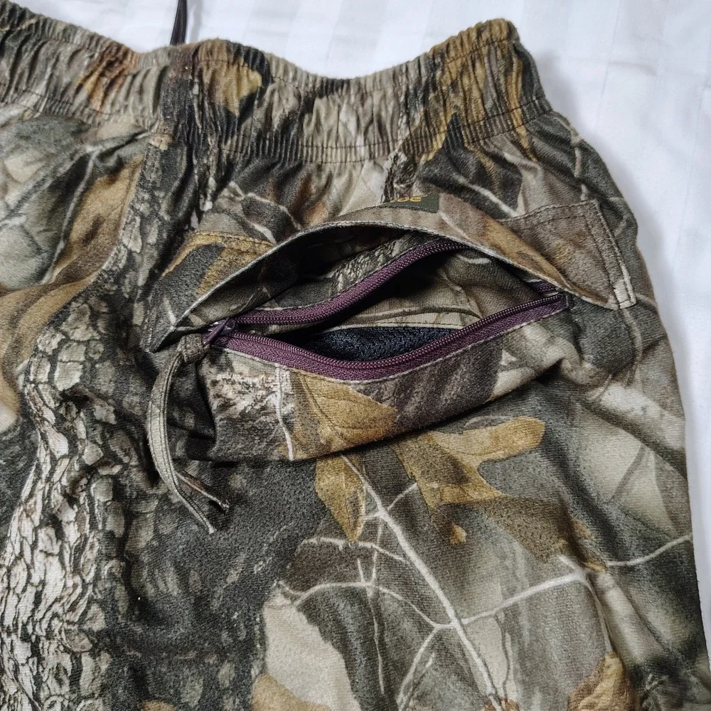 Gamehide Realtree Hardwoods Men Size M Camo Polyester Mesh Lined Hunting Pants